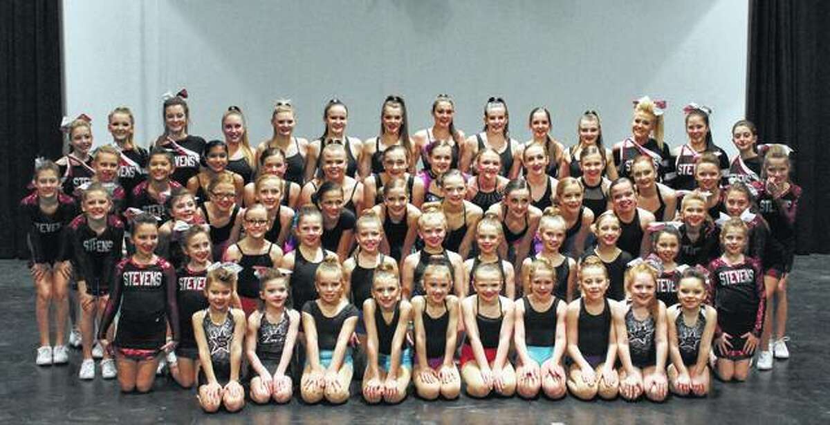 Members of the Stevens School of Dance competitive dance and cheer teams will perform Sunday at Illinois College’s Sibert Theatre.