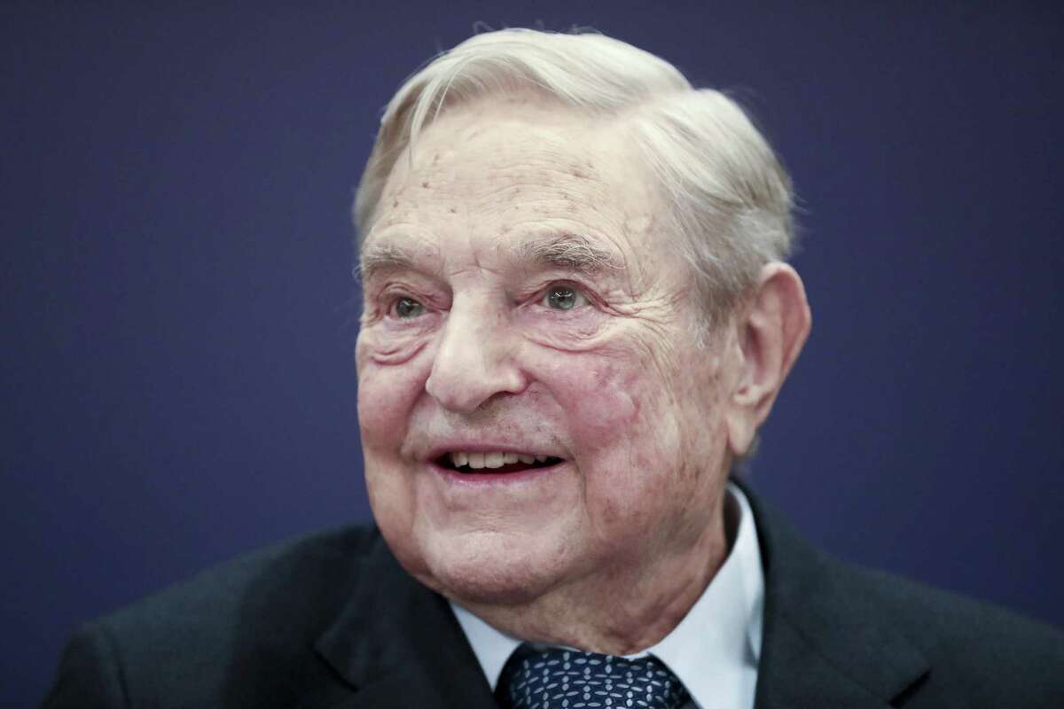 A political action committee backed by George Soros, billionaire and founder of Soros Fund Management LLC, seen in Switzerland on Jan. 25, gave nearly $900,000 mostly in the form of in-kind contributions to Joe Gonzales, according to reports filed Monday.