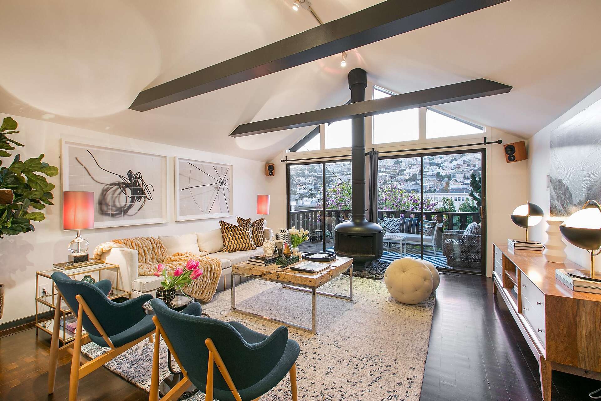 Walk-through: Western views from Noe Valley custom home