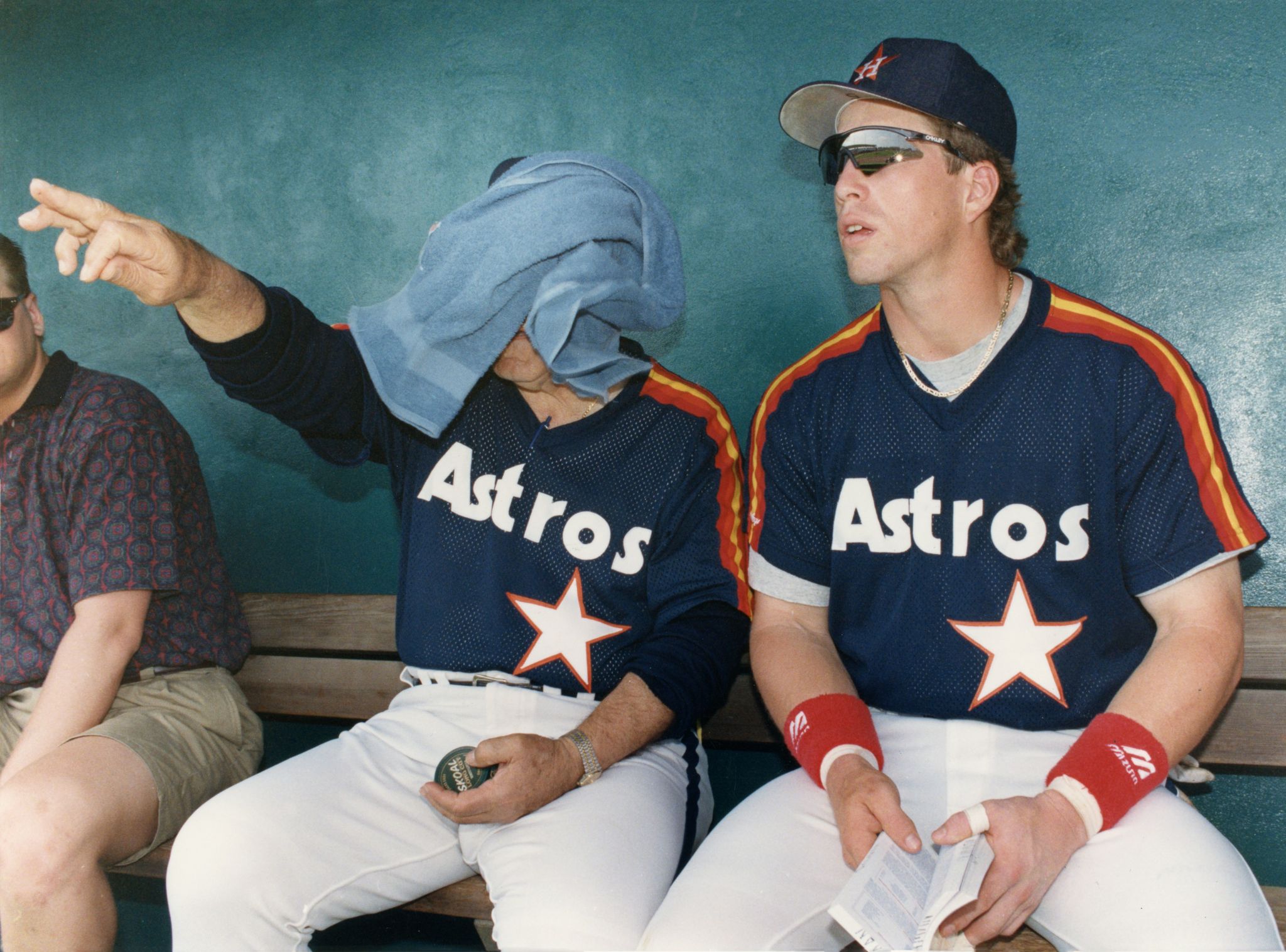 Vintage 90s Ken Caminiti #11 Astros Jersey by Majestic