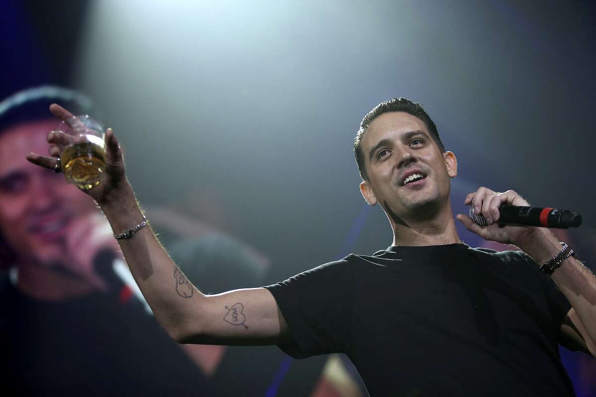G-Eazy performs at The Player's Ball at The Armory on Sunday, Feb. 