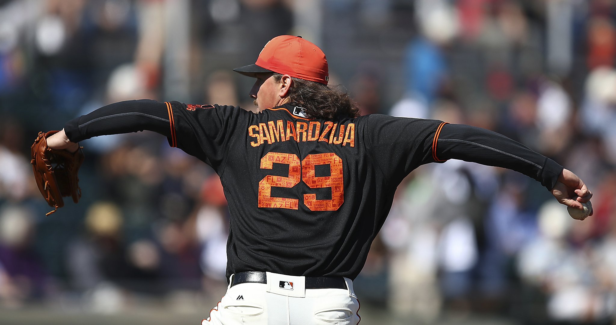 Giants' starter Jeff Samardzija having MRI on shoulder