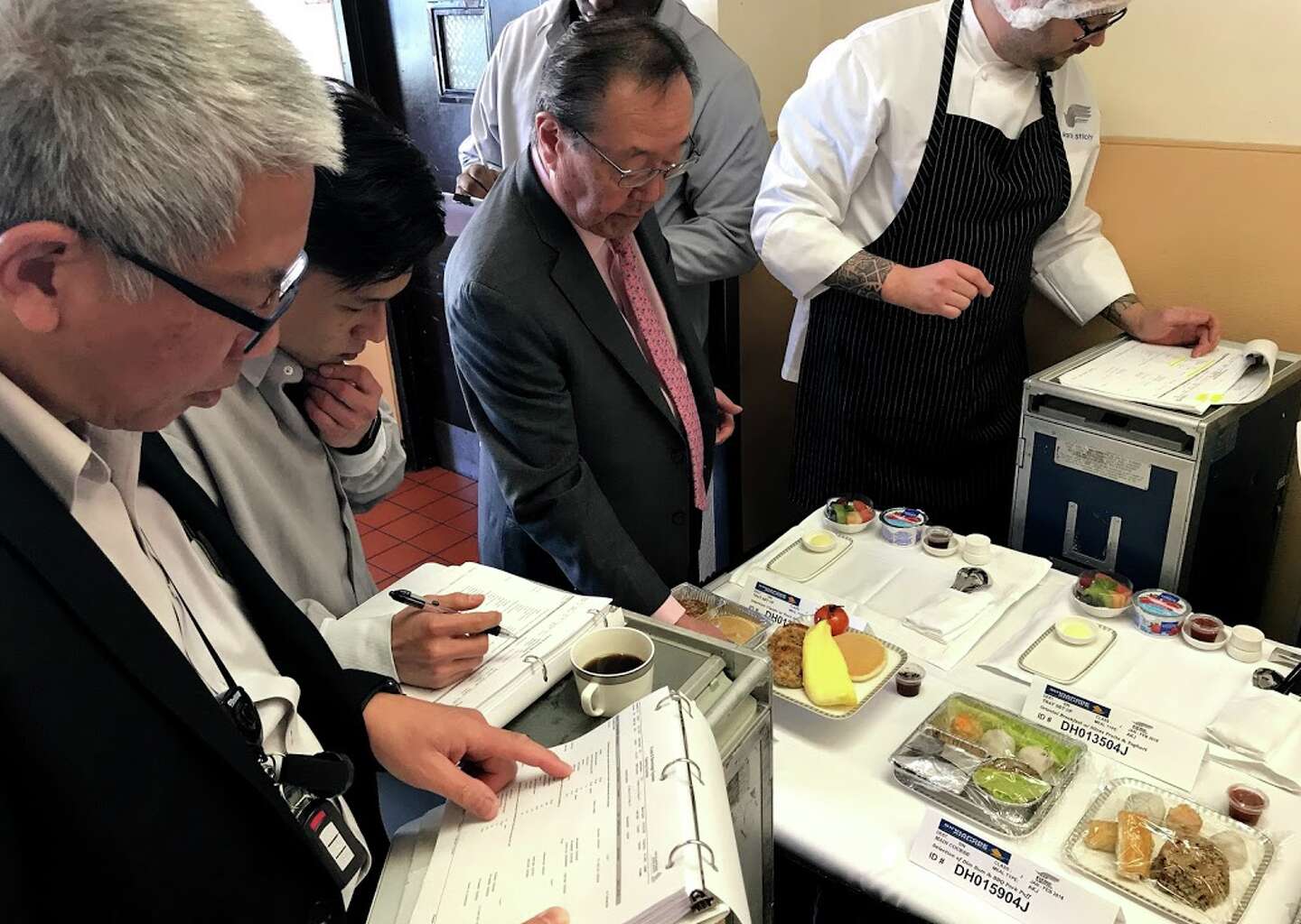 flying flavors : inside the world of airline catering... Behind the scenes at an SFO inflight catering kitchen
