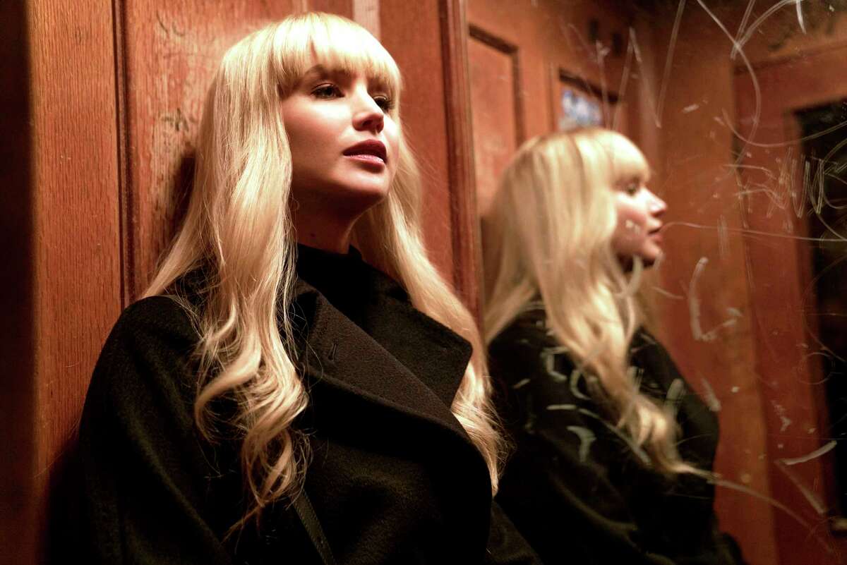 "Red Sparrow" Jennifer Lawrence is an undercover Russian operative who becomes romantically entangled with a CIA agent, played by Joel Edgerton. Also starring in this thriller directed by Francis Lawrence (who made the last three "Hunger Games" movies) are Jeremy Irons, Mary-Louise Parker and Cirian Hinds. Rated R. Playing throughout Houston.