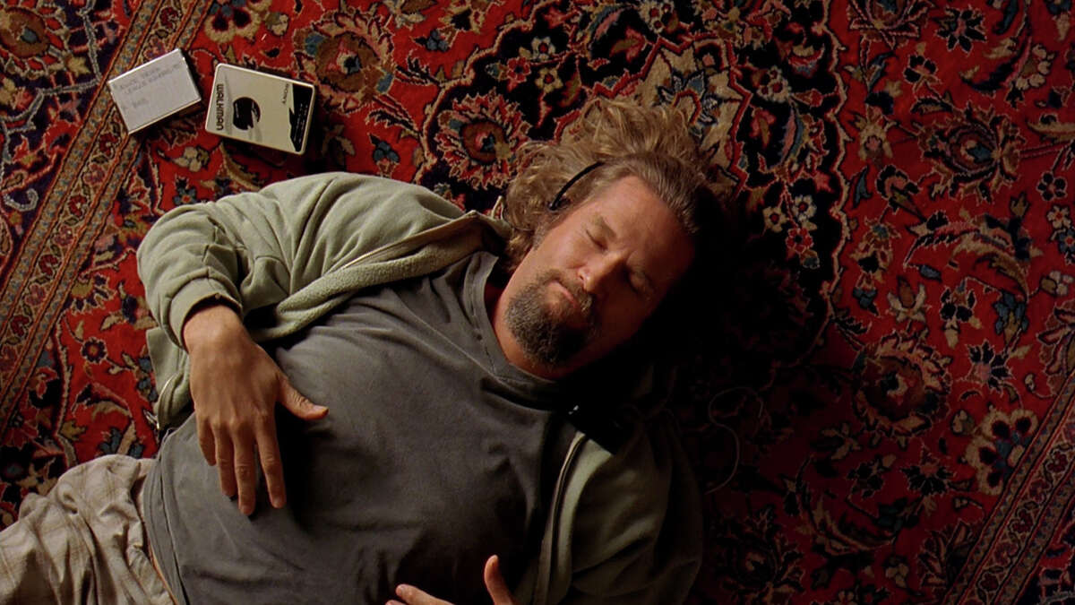 The Big Lebowski (1998) Leaving Netflix February 1  "The Dude Abides" in this iconic 90's comedy that has Jeff Bridges take on the mantle of "The Dude," who seeks revenge for his sacred carpet with the help of his bowling buddies.