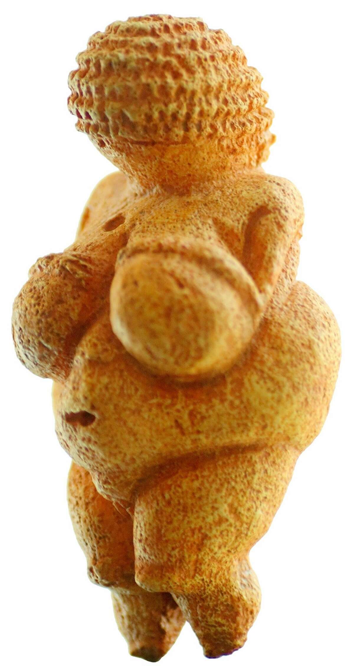 The Venus of Willendorf is a 4.4 in Venus figurine estimated to have been made between about 28,000 and 25,000 BCE. It was found in 1908 during excavations near Willendorf, a village in Austria.