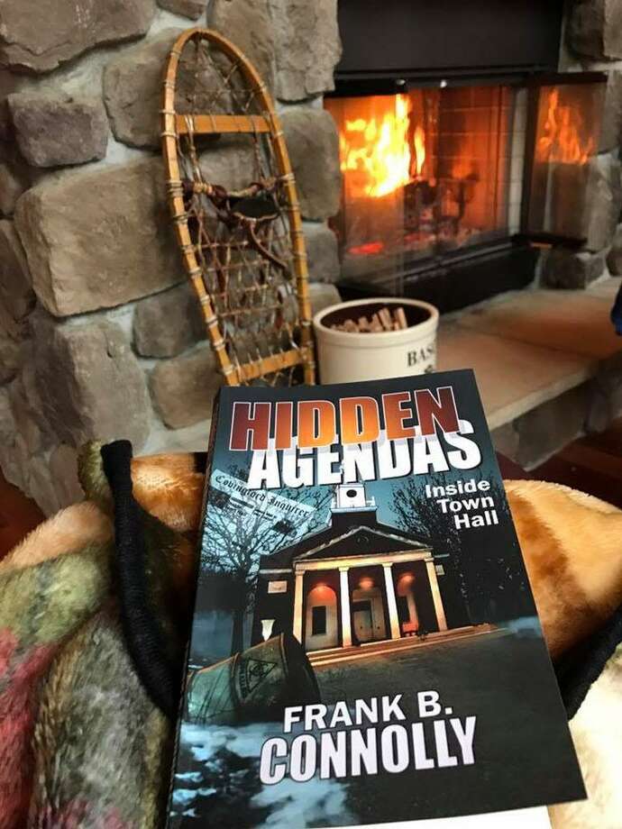 Author Frank Connolly of Portland is the former town manager of North Branford, Newington and Coventry. His novel, “Hidden Agenda: Inside Town Hall,” follows the volatile trail of a proposed land-use development in the fictional town of Covingford, Connecticut. Photo: Contributed Photo