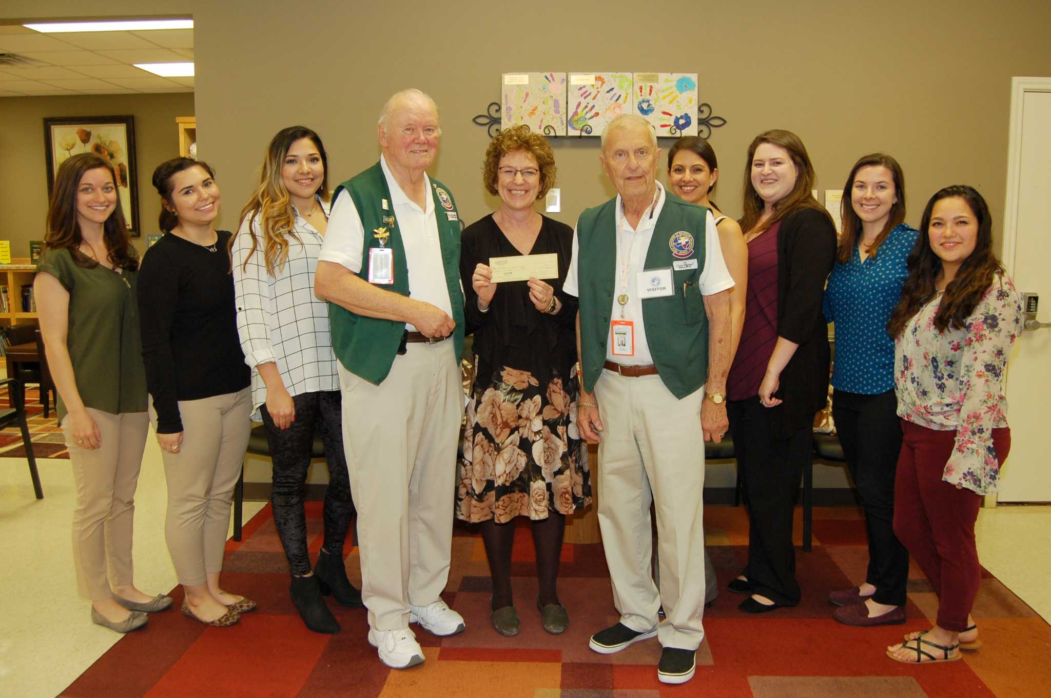 CRMC Volunteer Auxiliary donates 1,500 to Children's Safe Harbor