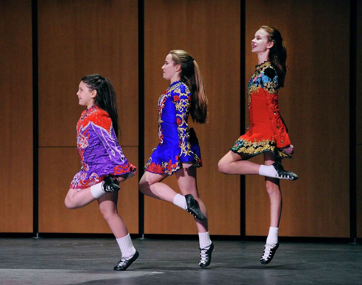 Irish dancers kick up their heels at Greenwich High for diversity week