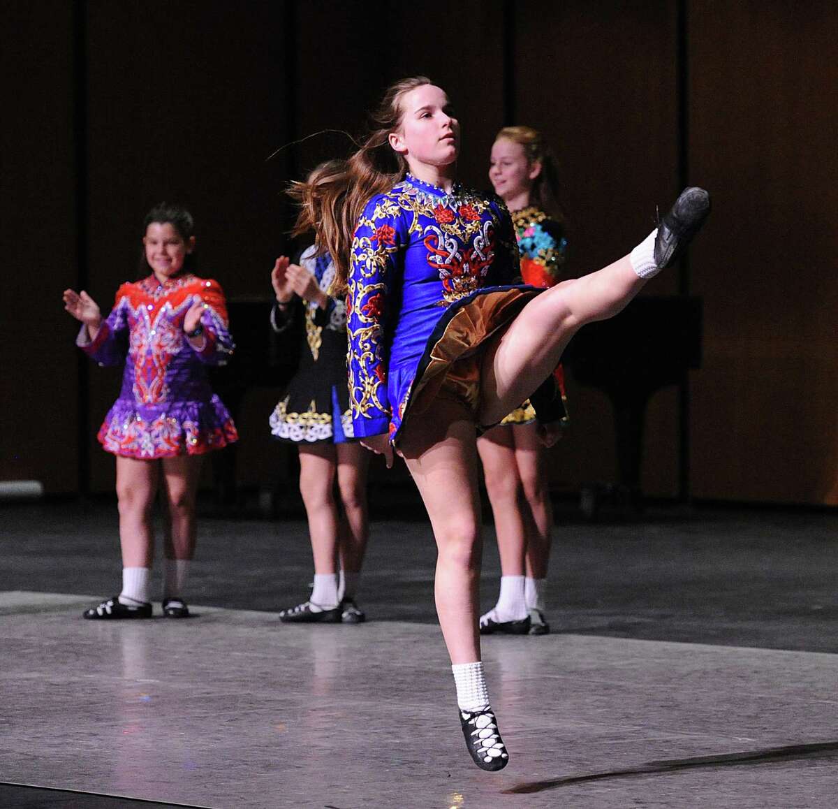 Irish Dancers Kick Up Their Heels At Greenwich High For Diversity Week