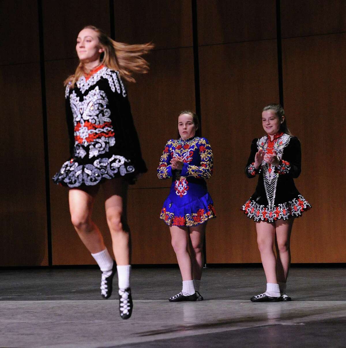 Irish dancers kick up their heels at Greenwich High for diversity week