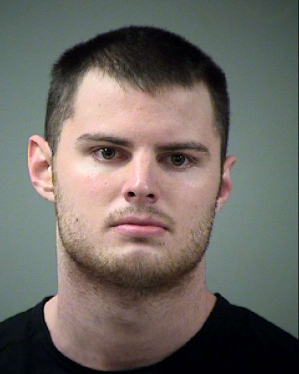 Mark Howerton, 22, was charged in connection with the death of Trinity University cheerleader Cayley Mandadi. He turned himself in to authorities and was released on bond at 1 a.m. at the Bexar County Magistrate's Office. Bail had been set at $225,000.