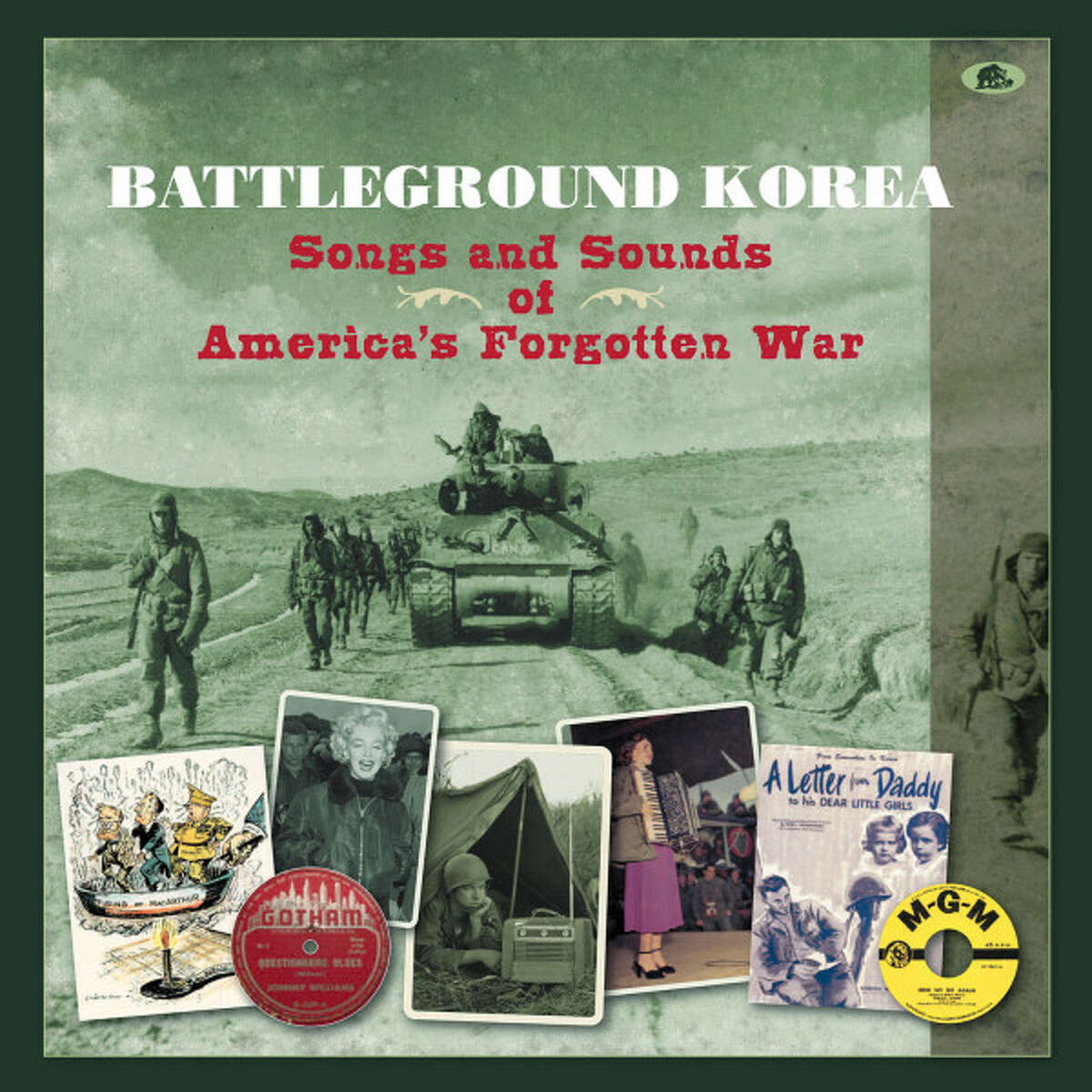 Cover image for the music set "Battlefield Korea," released by Bear Family