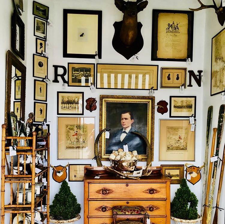 Antiques dealer has a taste for the eccentric