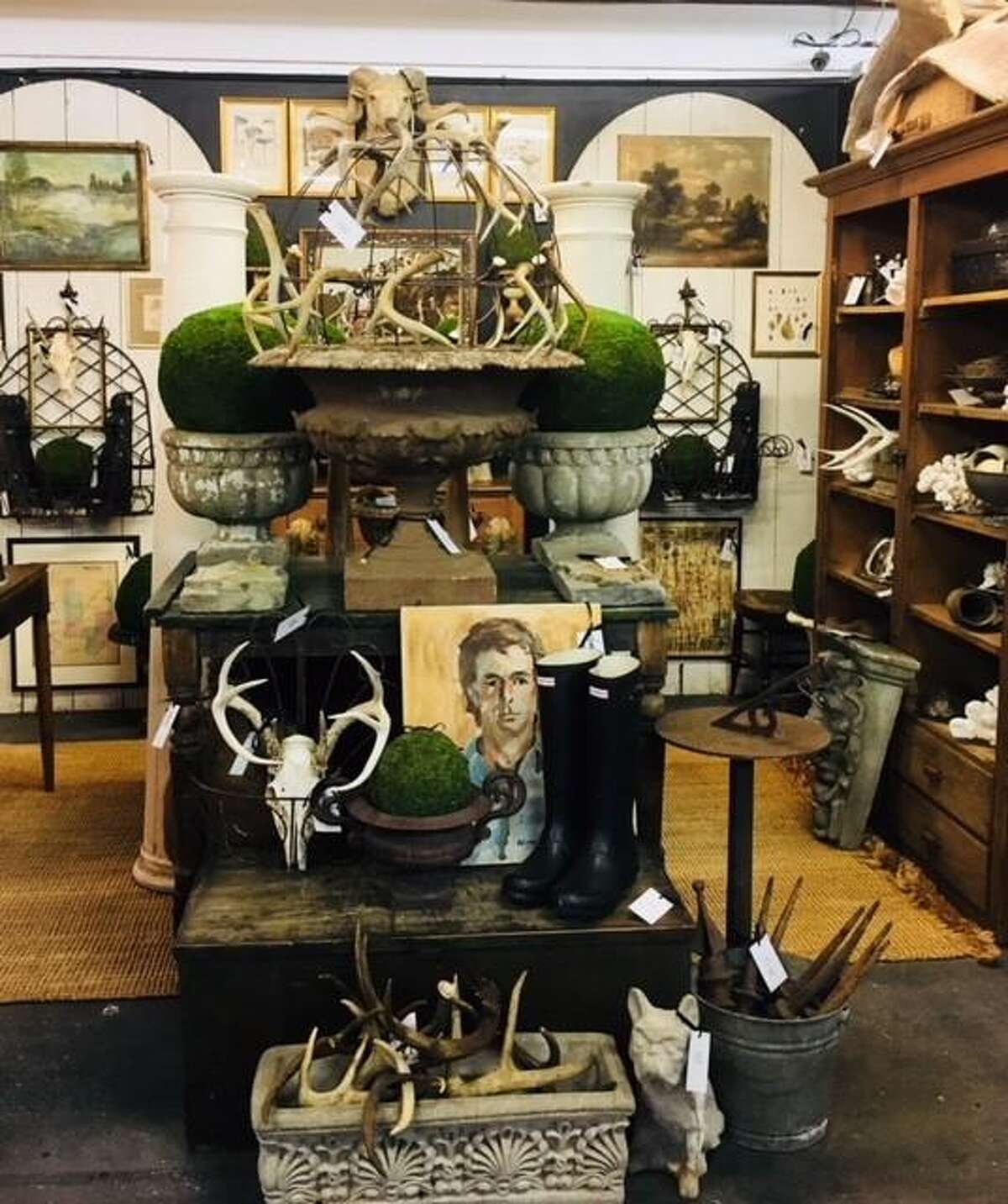 Antiques dealer has a taste for the eccentric