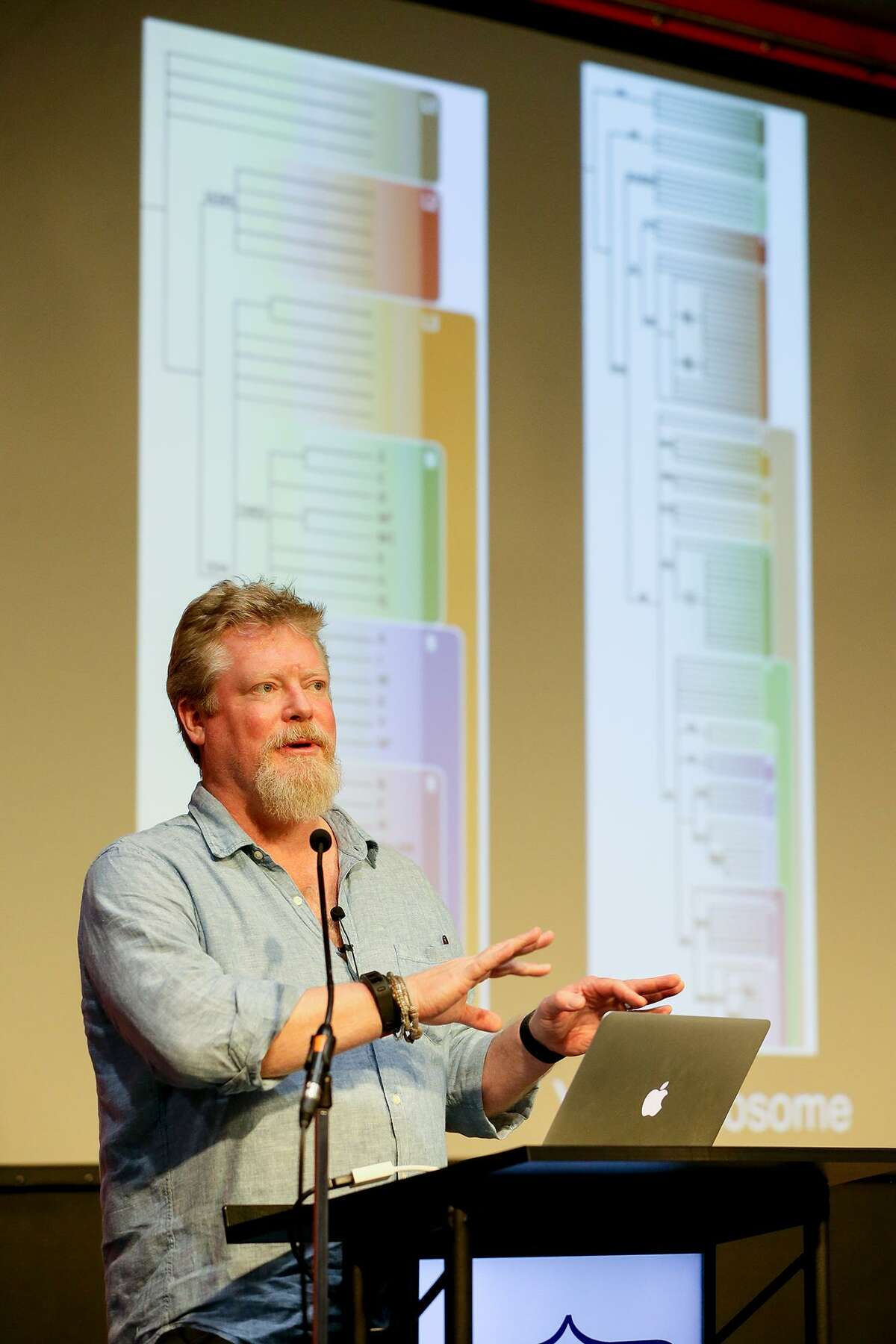 Geneticist Spencer Wells takes UTSA audience back 200,000 years