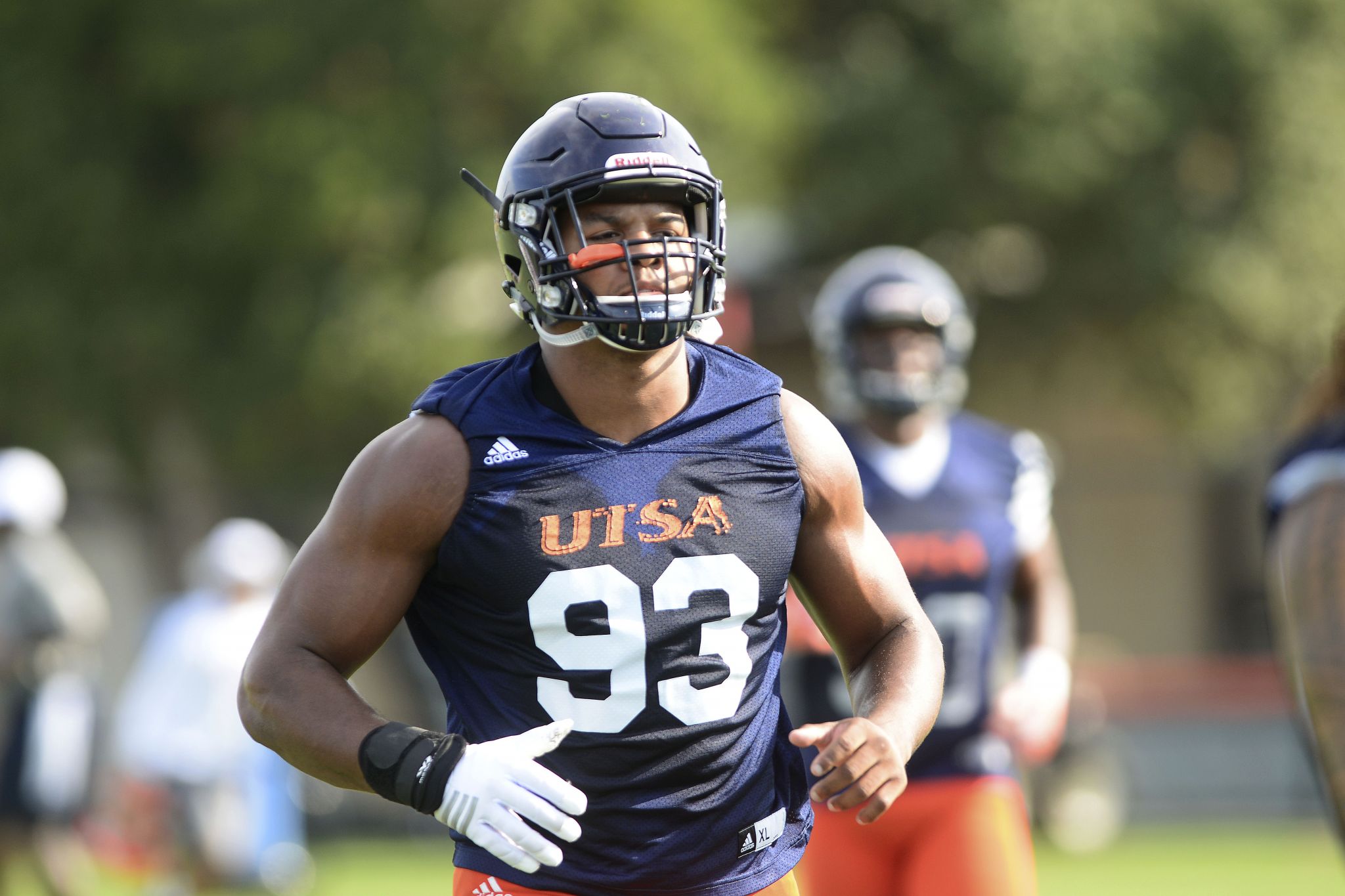 NFL - We've seen these stats before at the #NFLCombine Marcus Davenport  vs. Jadeveon Clowney 