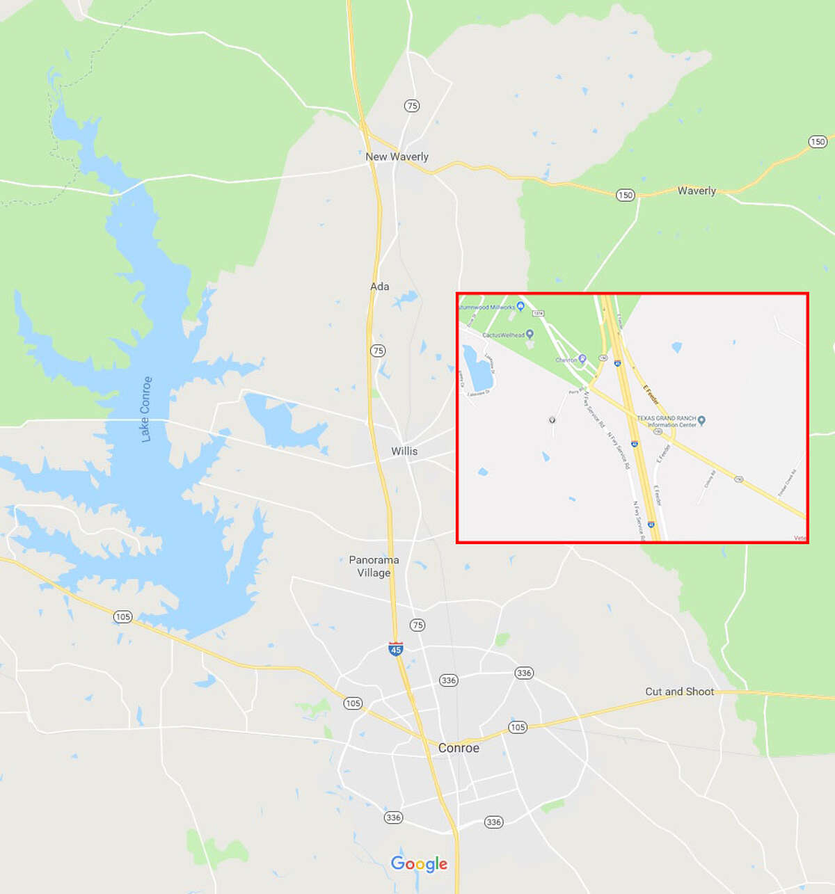 Interstate 45 to close in New Waverly for the next two weekends