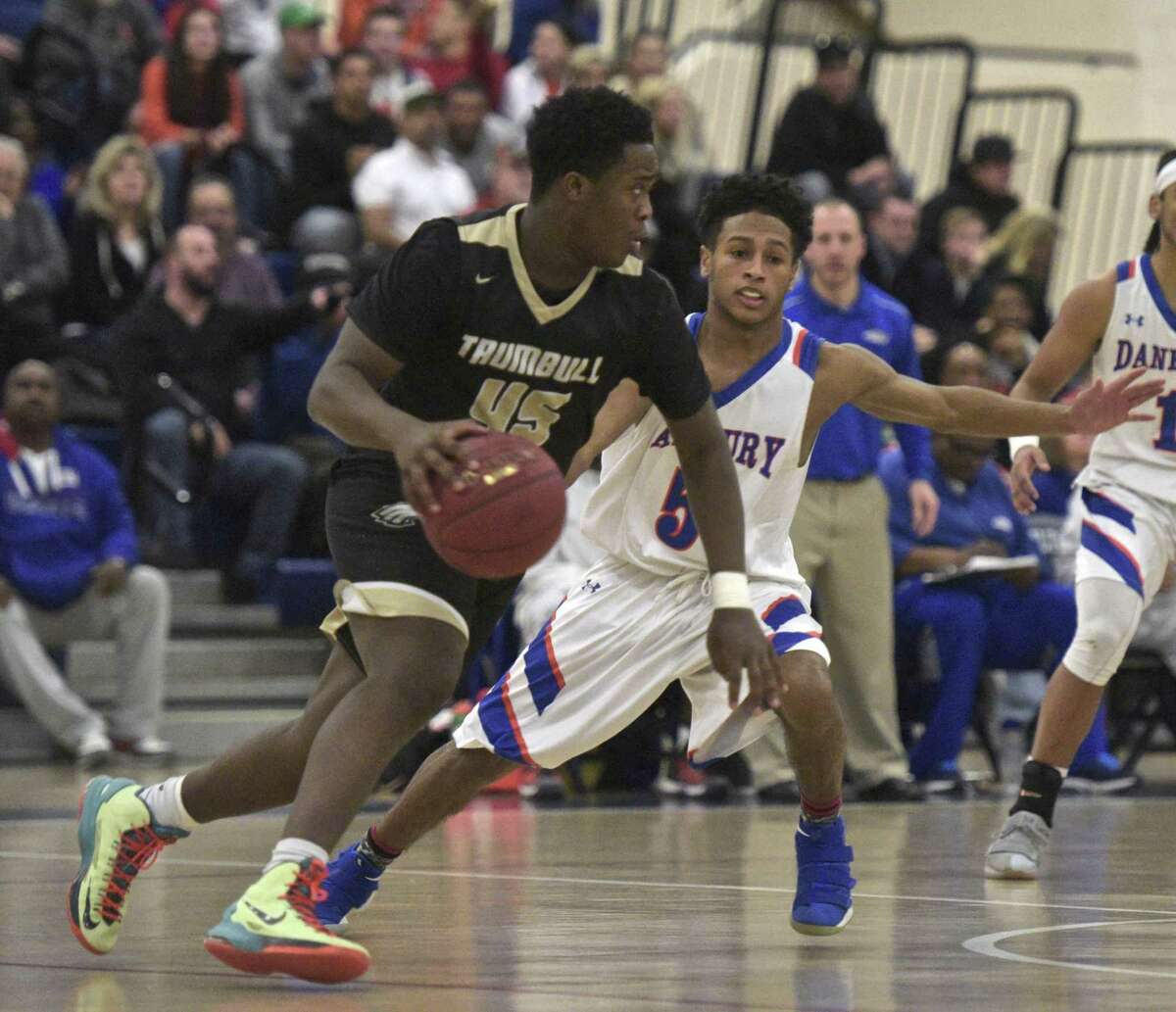 Boys Basketball: Burton dominates Trumbull, leads Danbury to first ...