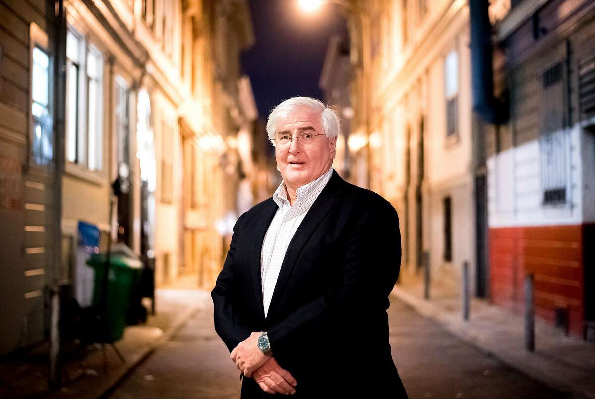 Investor and philanthropist Ron Conway poses for a portrait on Wednesday, Feb. 28, 2018, in San Francisco.