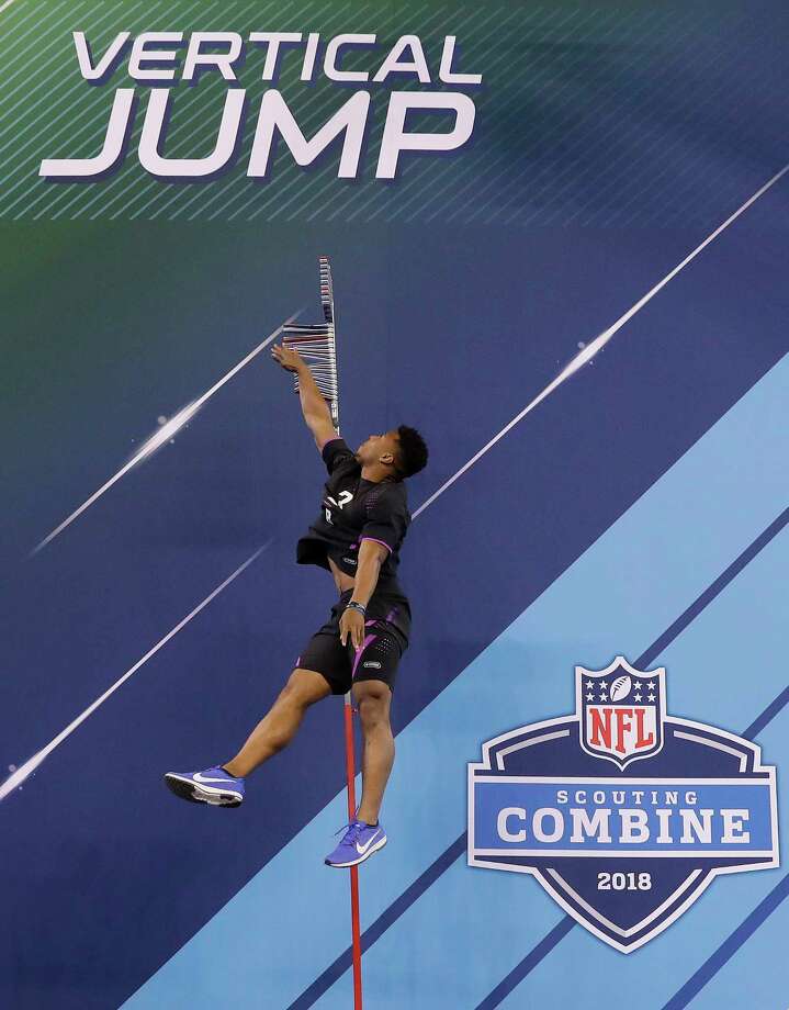 Penn State RB Saquon Barkley dominating scouting combine - Houston