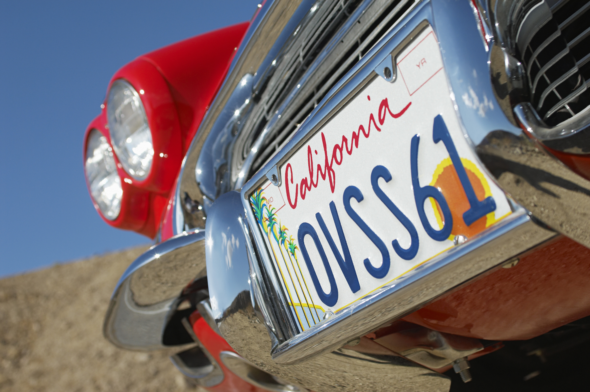 California's most popular license plates