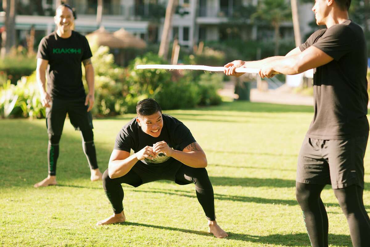 Fitness class in Maui merges combat and culture