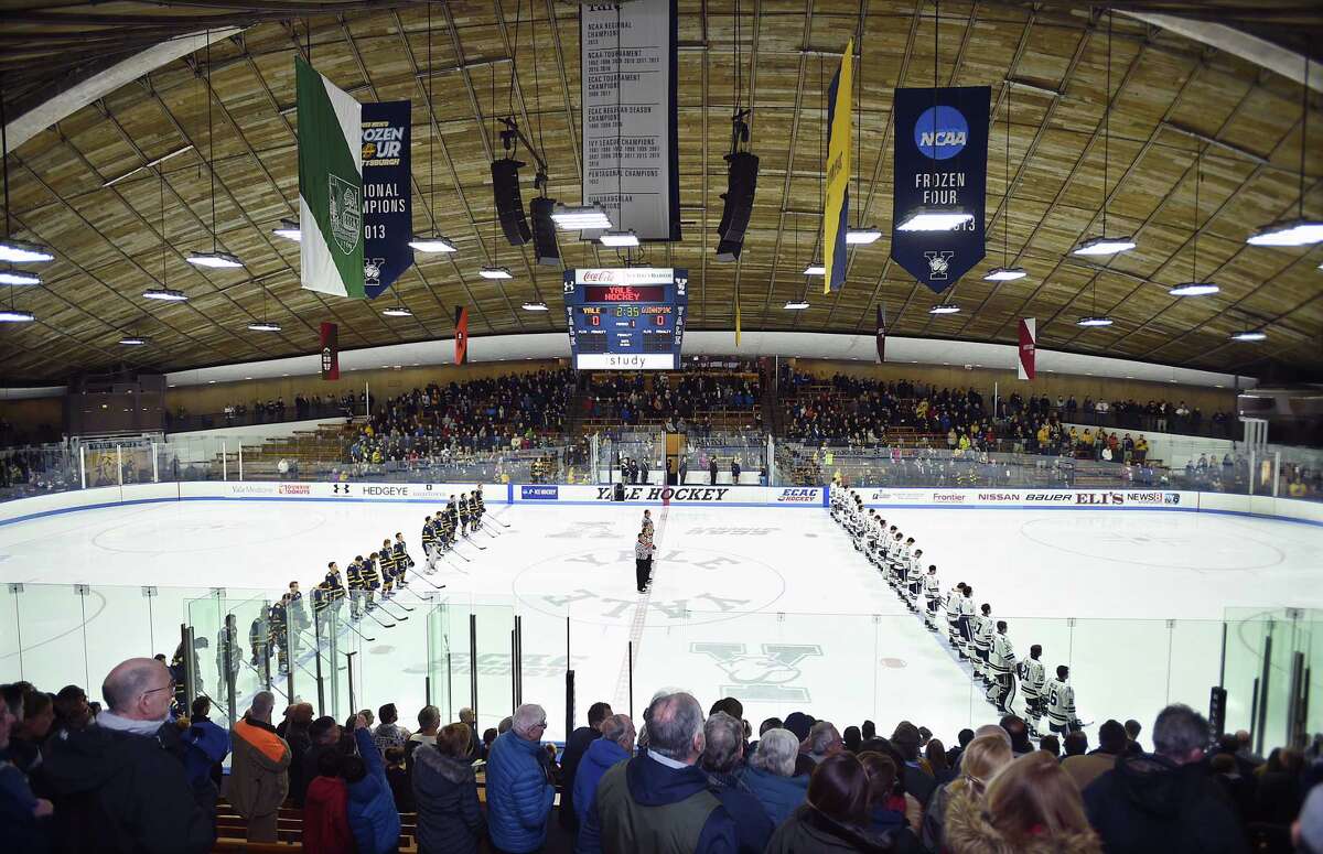 Quinnipiac downs Yale in ECAC Hockey playoff opener