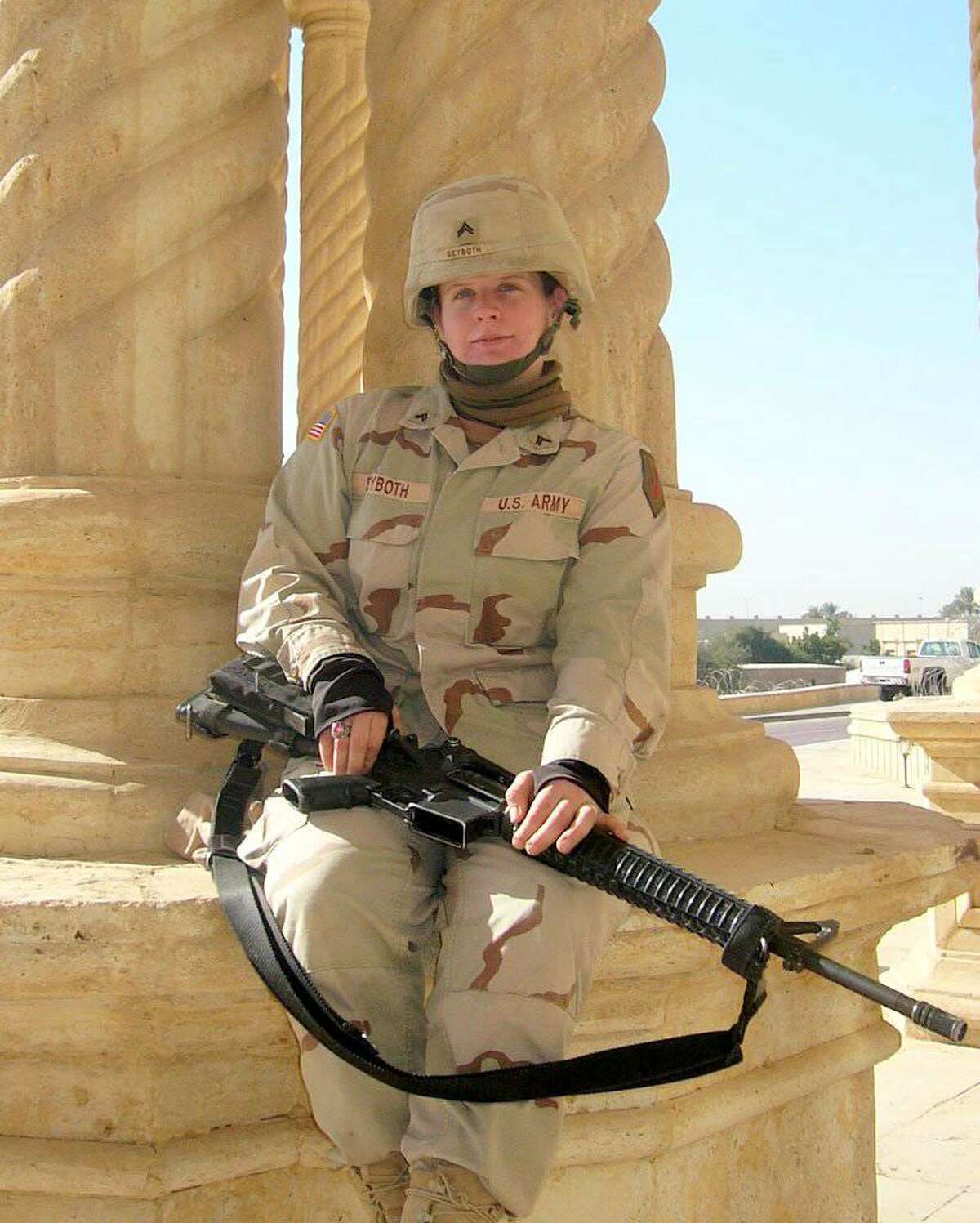 Possible new evidence is being looked at by Army investigators in the case of local soldier Amy Seyboth Tirador's death in Iraq. (Photo courtesy Colleen Murphy)