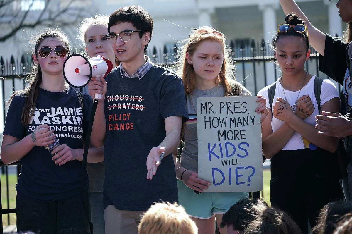 Spurred by the shooting deaths of 17 students at a Parkland, Fla., high school, hundreds of students from Maryland and the District of Columbia walked out of their classrooms and traveled to the Capitol to protest gun violence last month.