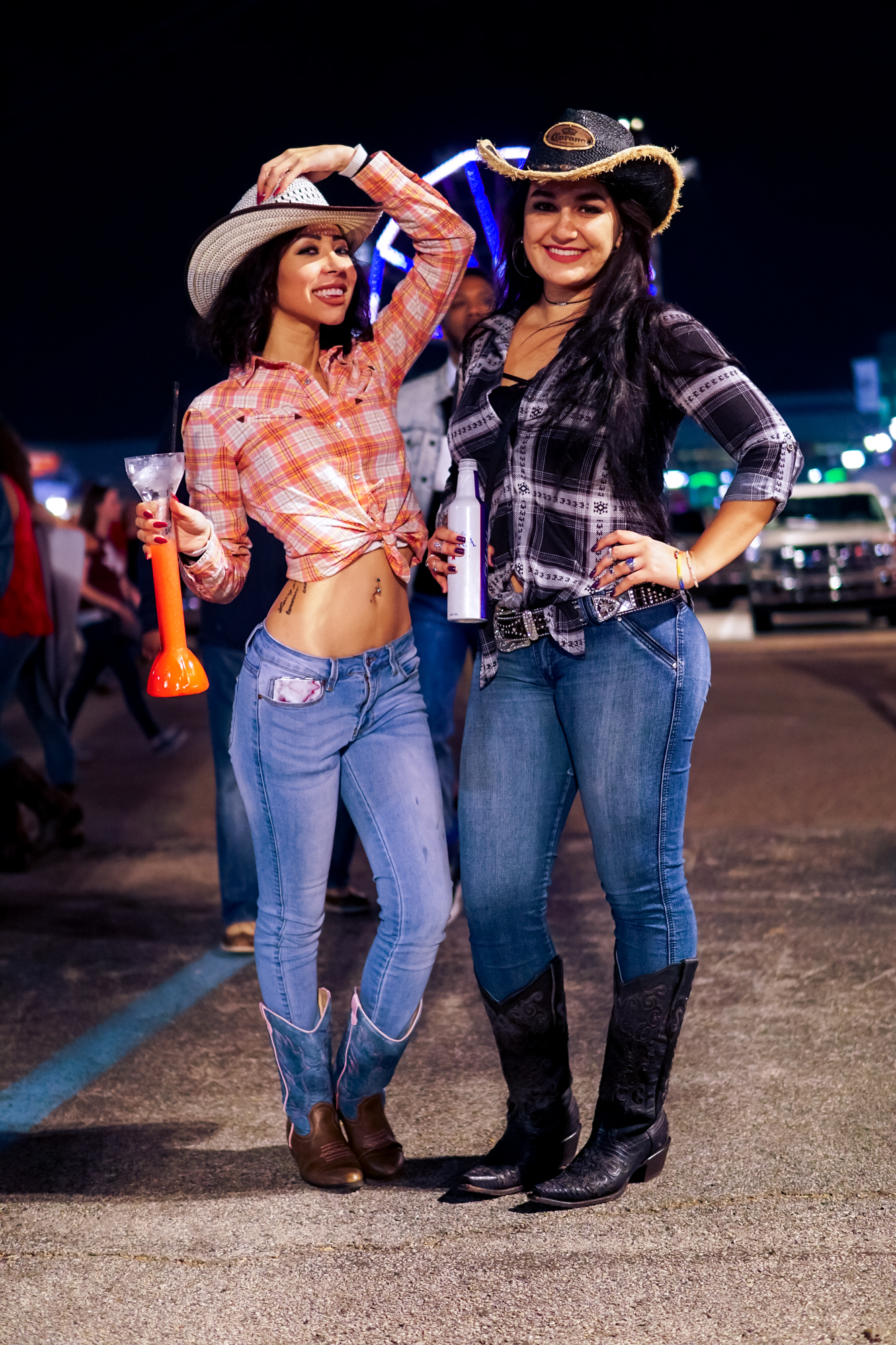 Houstonians show off their best cowboy fashions at RodeoHouston