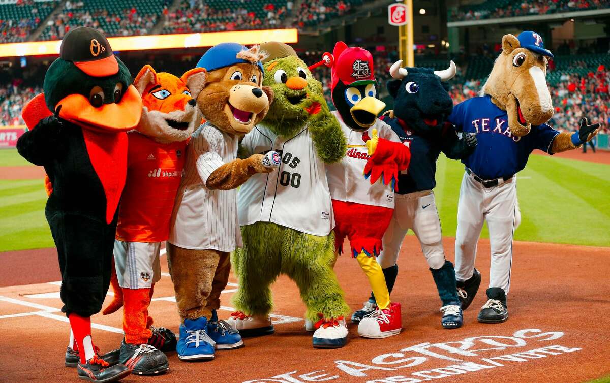 Browse through the photos to see where your favorite mascot stacks up against the rest of the league.