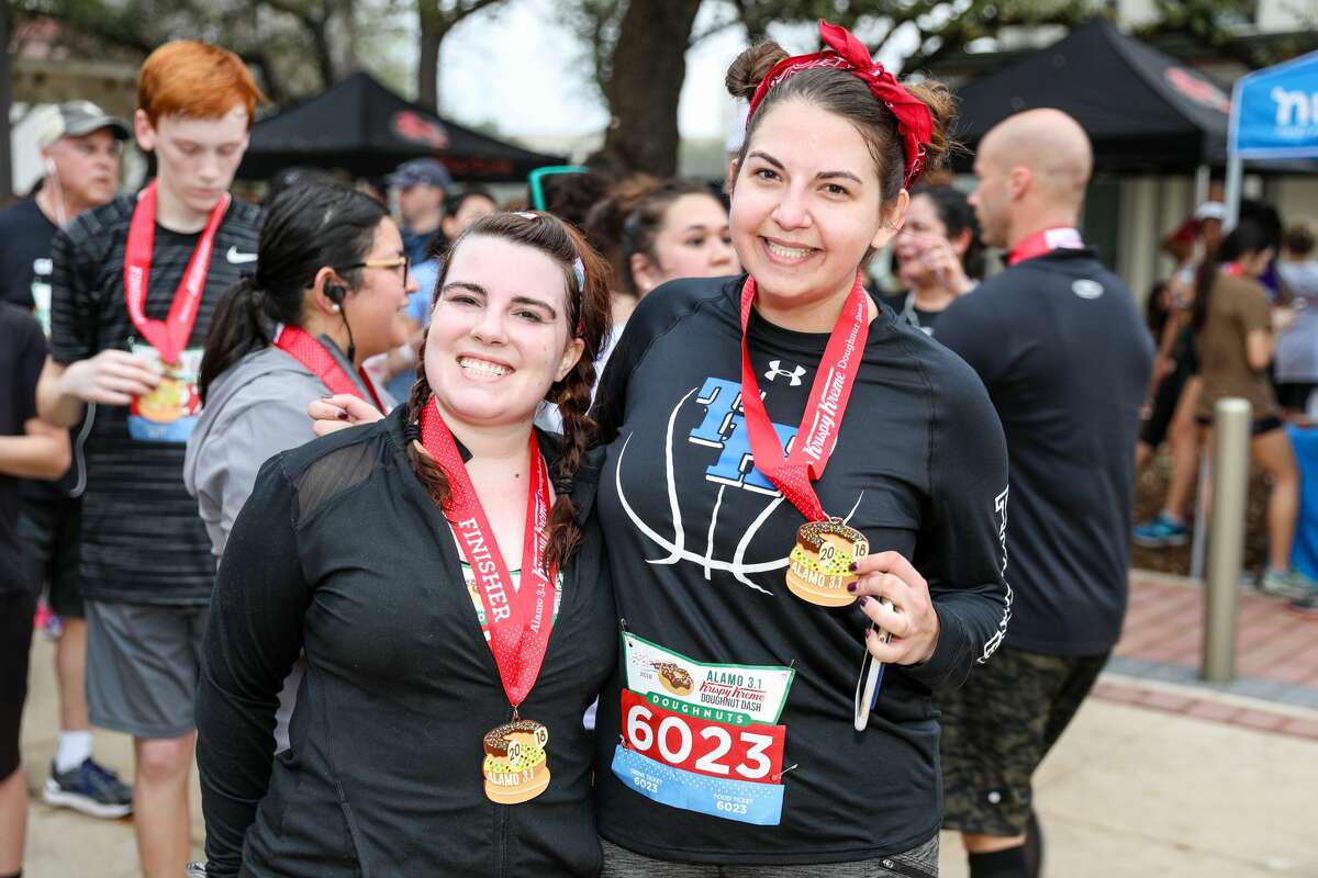 Thousands took to the streets downtown on Sunday, March 4, 2018, for clean water initiatives in Africa and run in the Team World Vision and San Antonio Run The Alamo Marathon & Half.