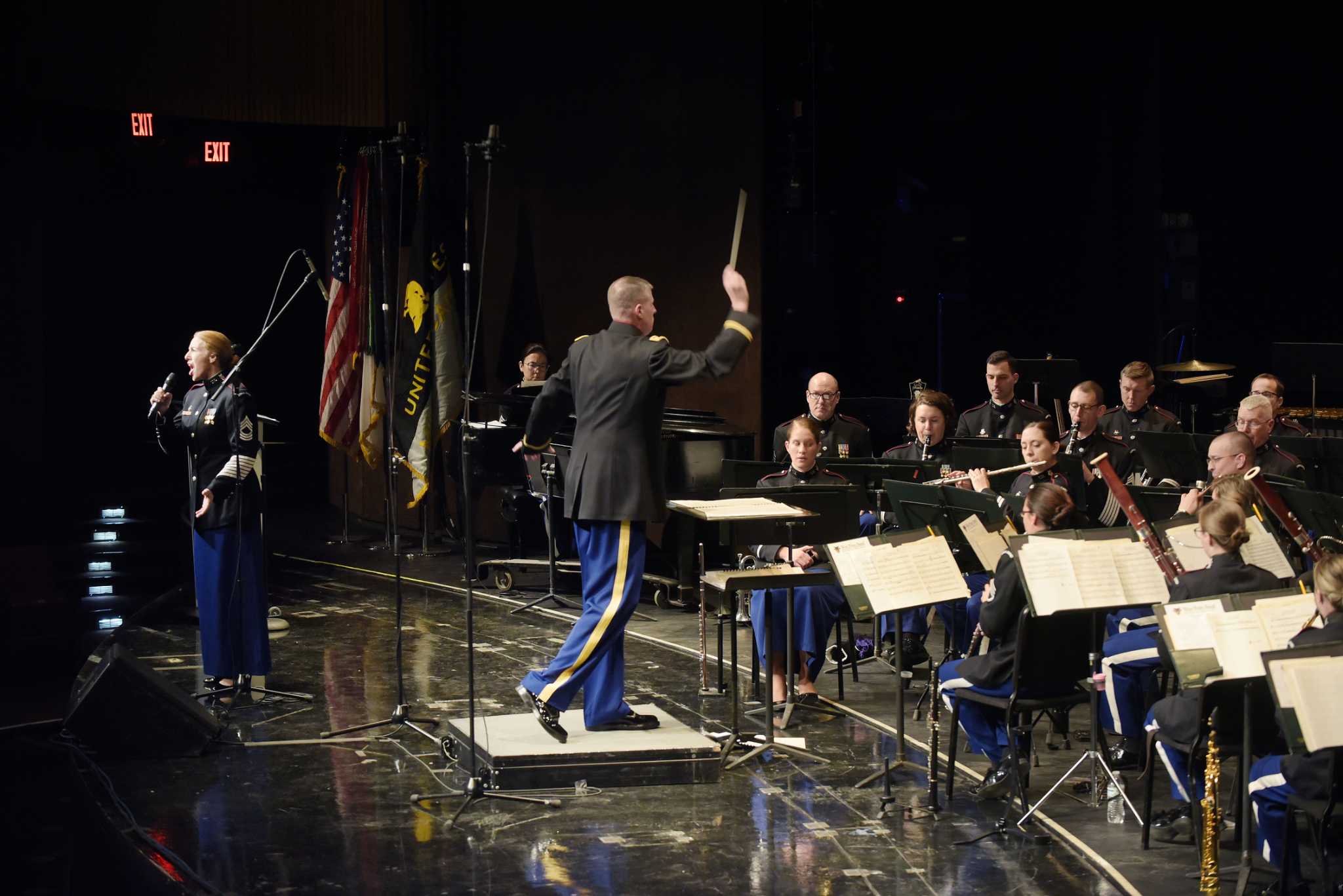 Photos West Point band performs at The Egg