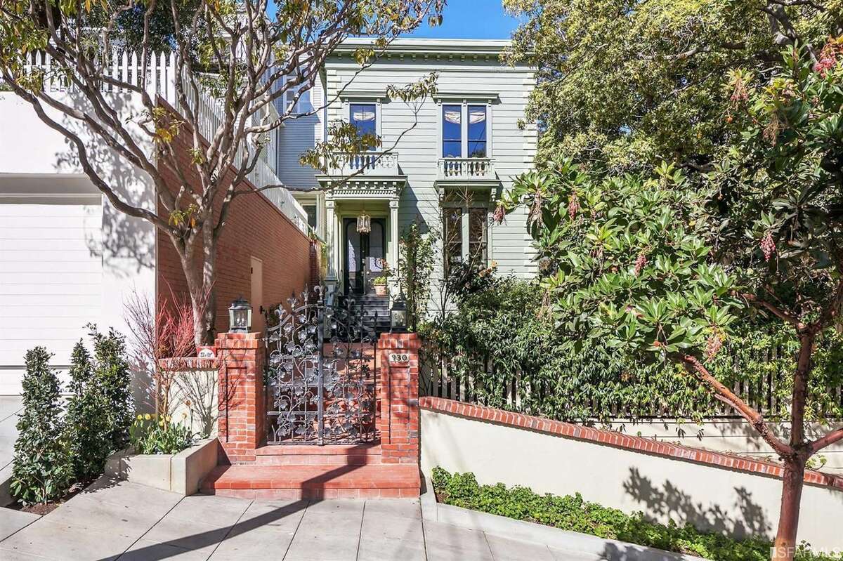930 Chestnut is a preserved Victorian set deep on its lot behind Thomas Church designed gardens. Yours now for $6.850M