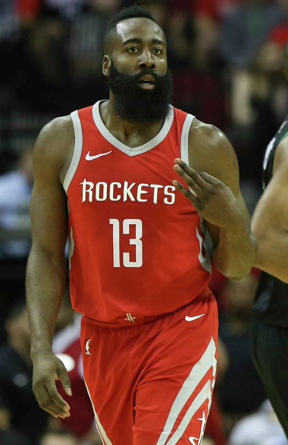 Rockets guard James Harden looks forward to the pressure-cooker atmosphere that comes with being favored.