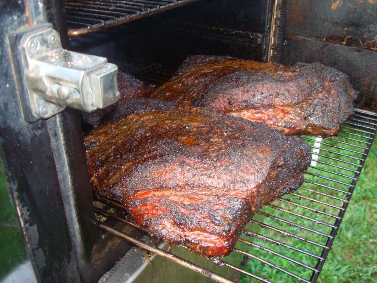 Mr. Bobo's Traveling BBQ Allstars' brisket helped the team qualify for world competition. (Provided by Grace Thompson)