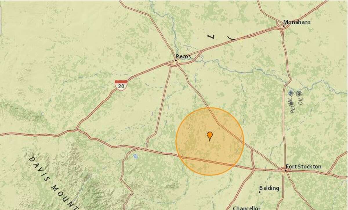On Saturday, the USGS reported a 2.7-magnitude quake near Fort Davis.
