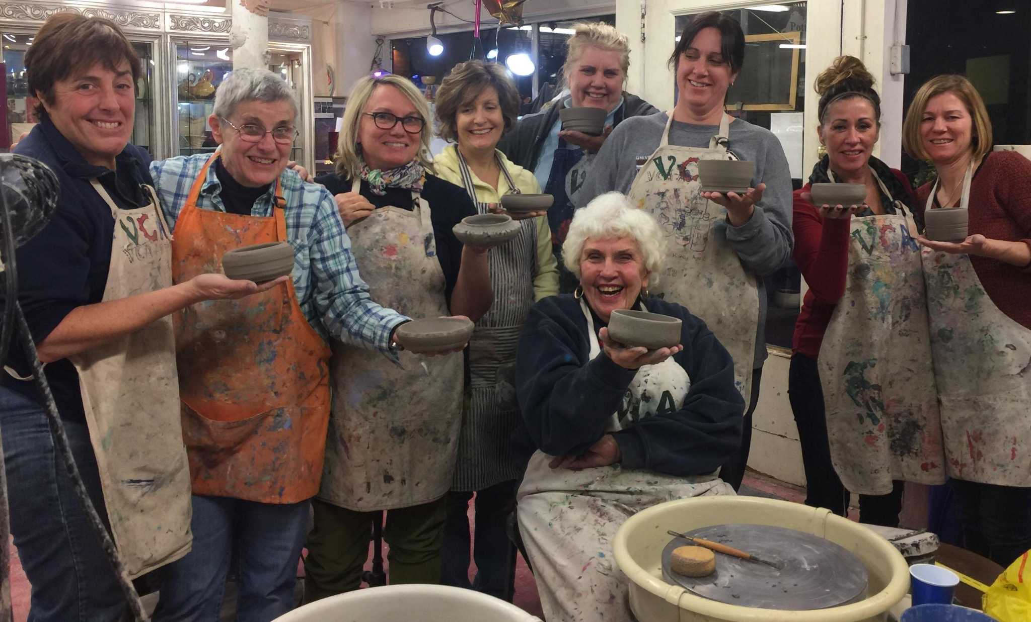 Adult pottery class planned at VCA
