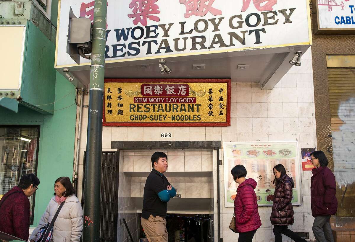 New Woey Loy Goey restaruant seen Tuesday, March 6, 2018 in the Chinatown neighborhood of San Francisco, Calif.