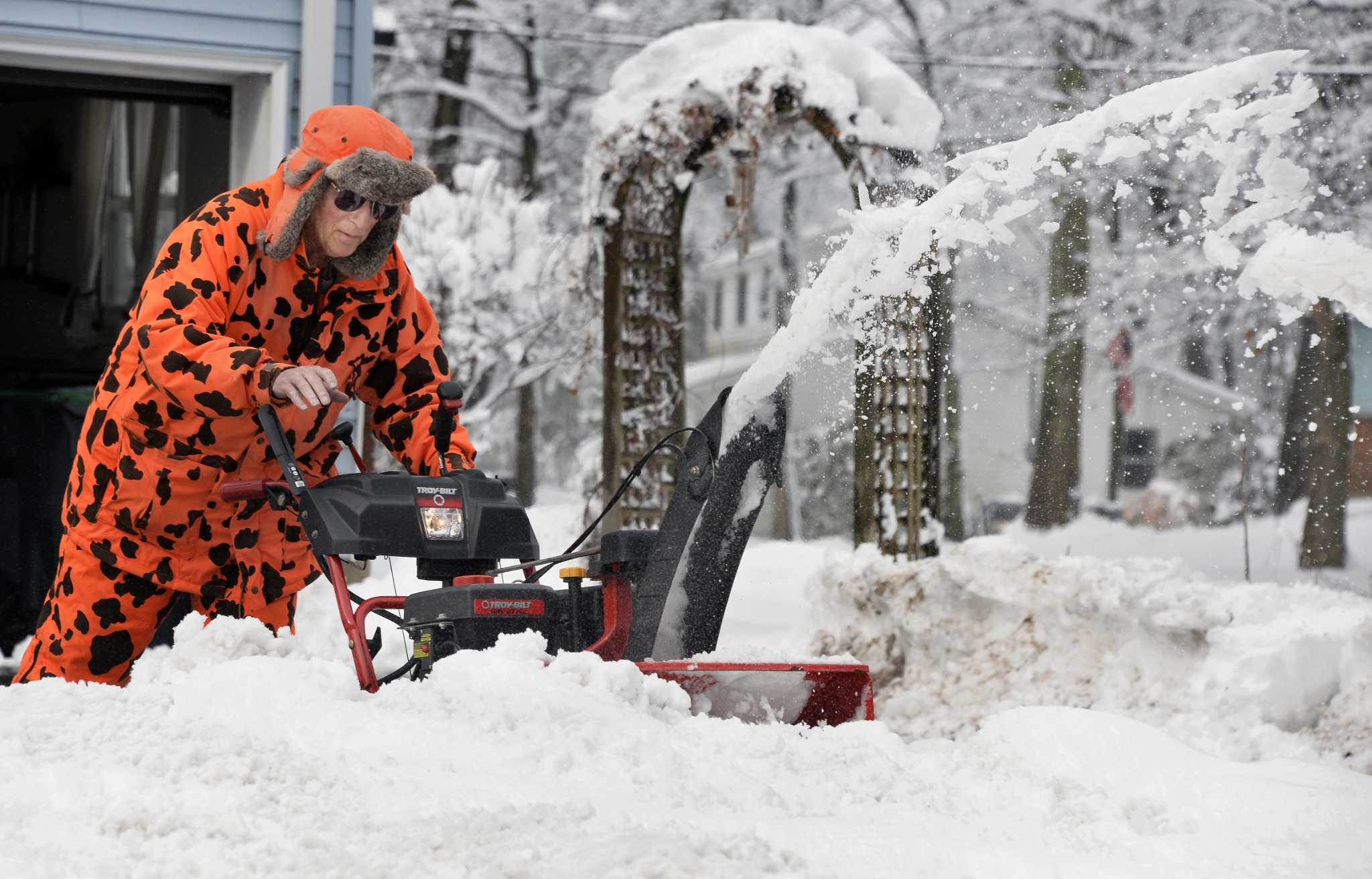 Power nearly restored after heavy snow downs wires, limbs