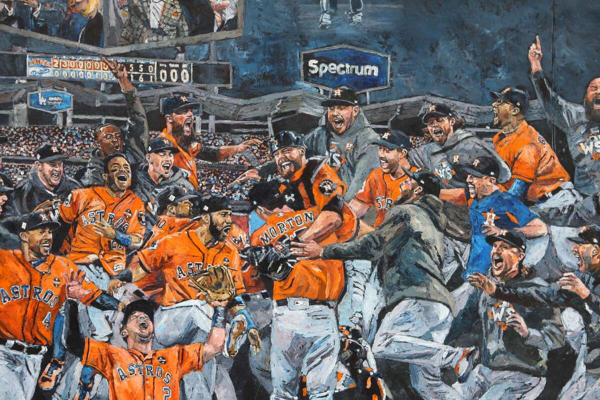 Artist Opie Otterstad unveils Astros World Series Artwork Collection