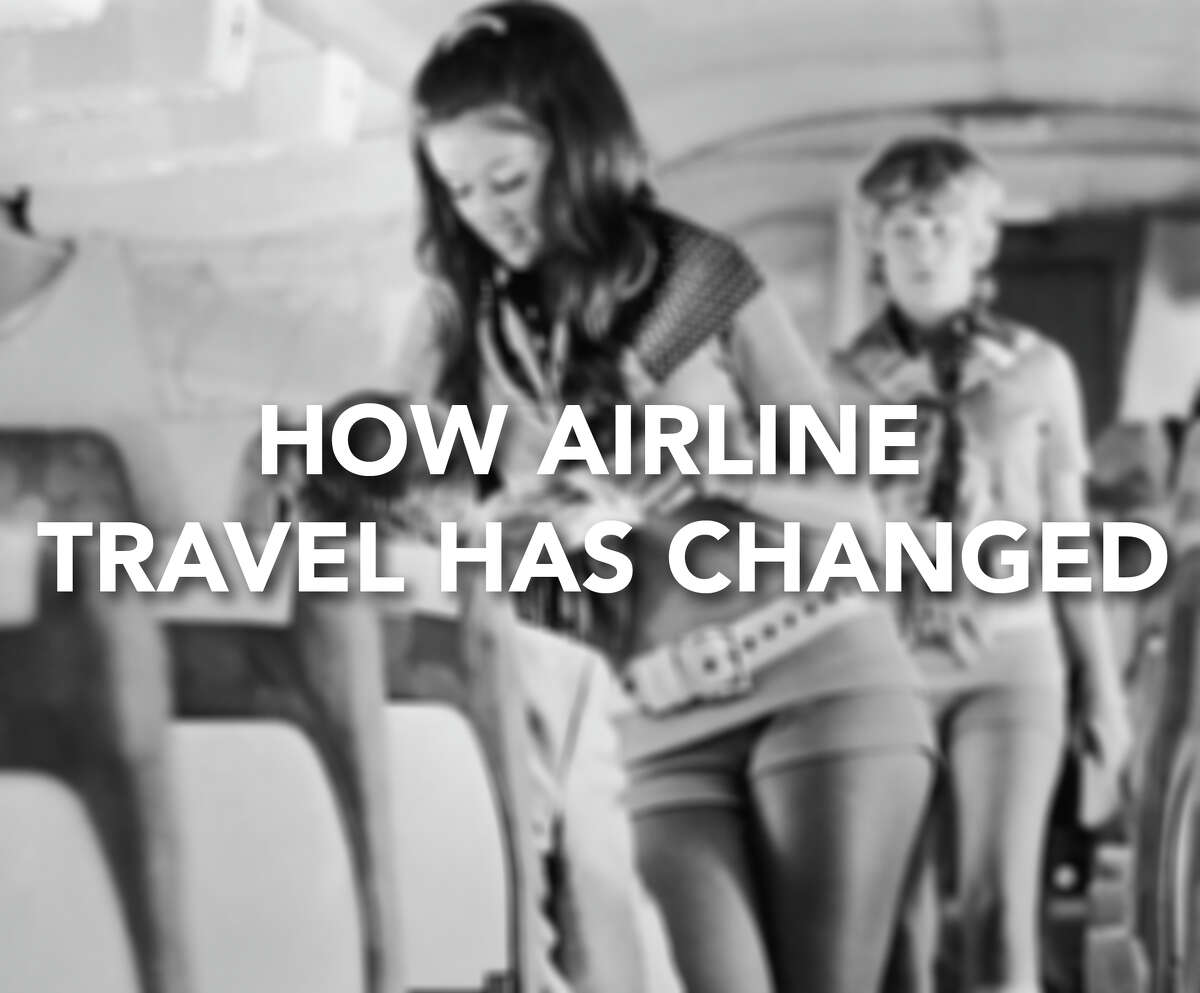 How has airline travel changed through the decades? Click through to find out how different air travel looked way back when.
