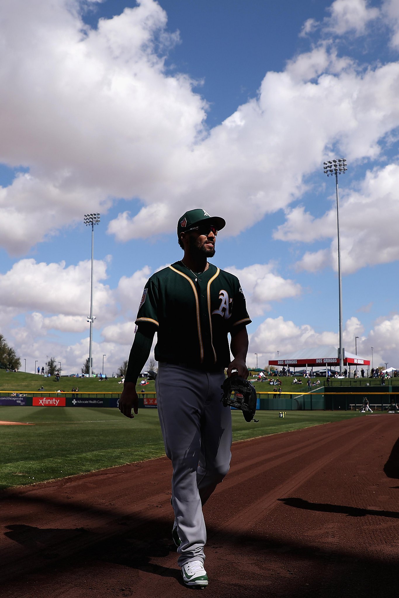 Marcus Semien Oakland Athletics Majestic Home Cool Base Player