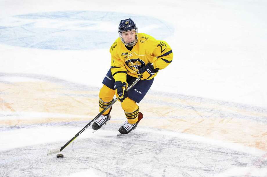 Quinnipiac freshman Odeen Tufto has put himself in the running for national rookie of the year. Photo: Quinnipaic Athletics / ©Copyright John Hassett Photography