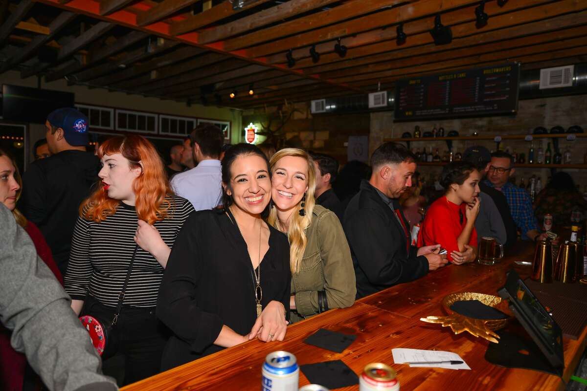 Still Golden, a spinoff of the closed Stay Golden pub near the Pearl, called in dozens for an opening week party on Thursday, March 8, 2018 in the new space. Stay Golden closed in the summer of 2017, but the new concept opened at the intersection of Broadway and Grayson street on Monday, March 5, 2018.