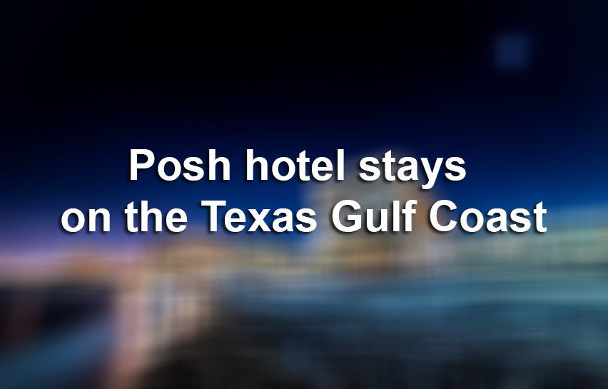 Photos give an inside look at some of the Texas Gulf Coast's most posh
