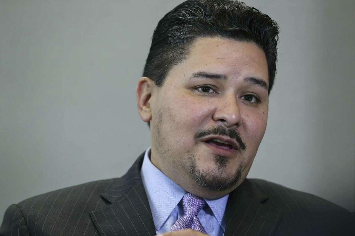 Houston ISD Superintendent Richard Carranza talks about his departure for New York City during an interview with Houston Chronicle and KHOU on Wednesday, March 7, 2018, in Houston. ( Yi-Chin Lee / Houston Chronicle )