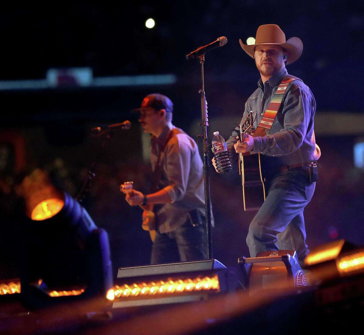 Cody Johnson performs in concert at the Houston Livestock Show and Rodeo at NRG Stadium, Saturday, March 10, 2018, in Houston. ( Karen Warren / Houston Chronicle )