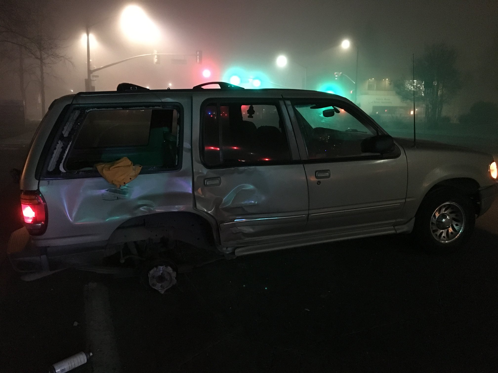 Suspected drunk driver hits 4 pedestrians in Santa Rosa